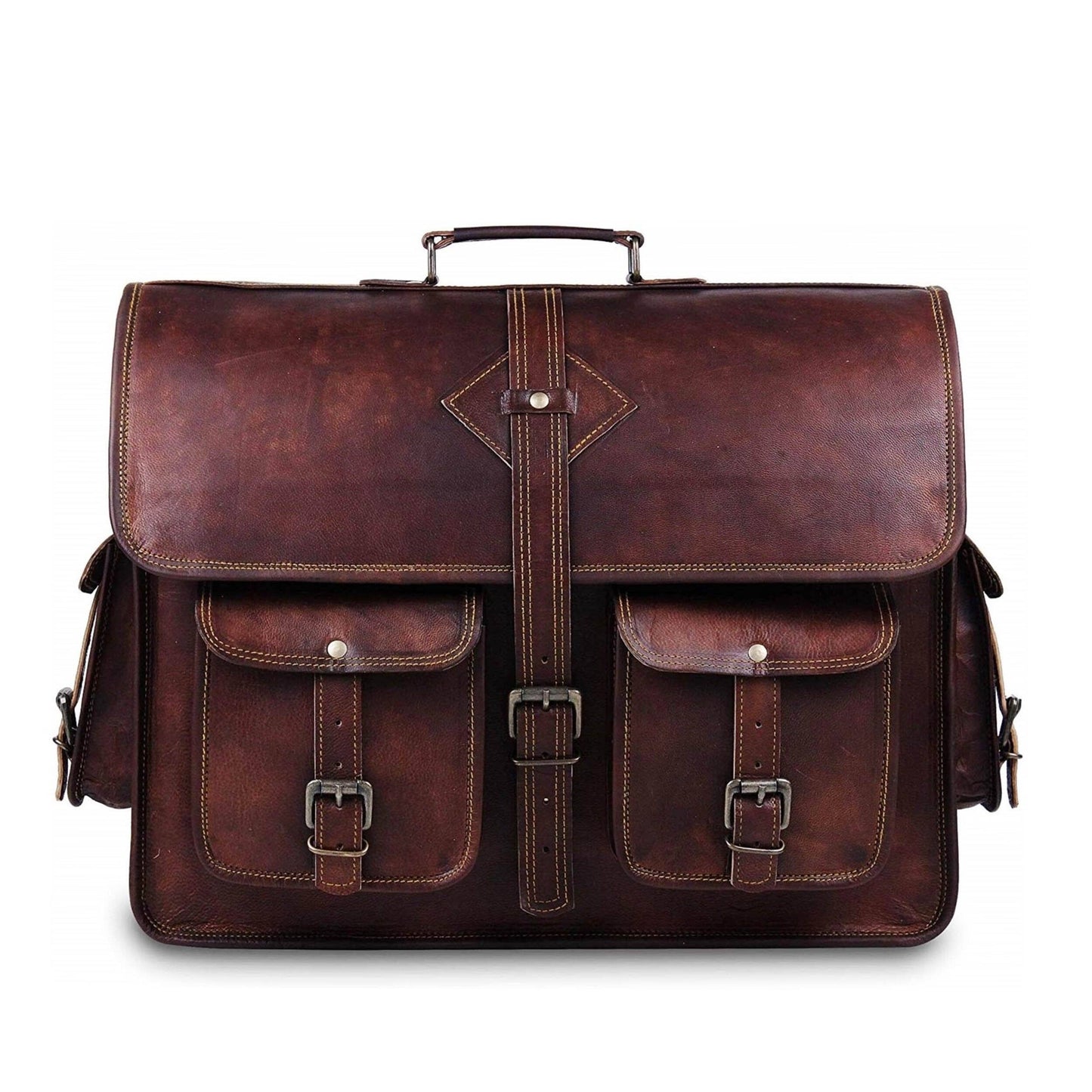 Vintage Leather Laptop Bag