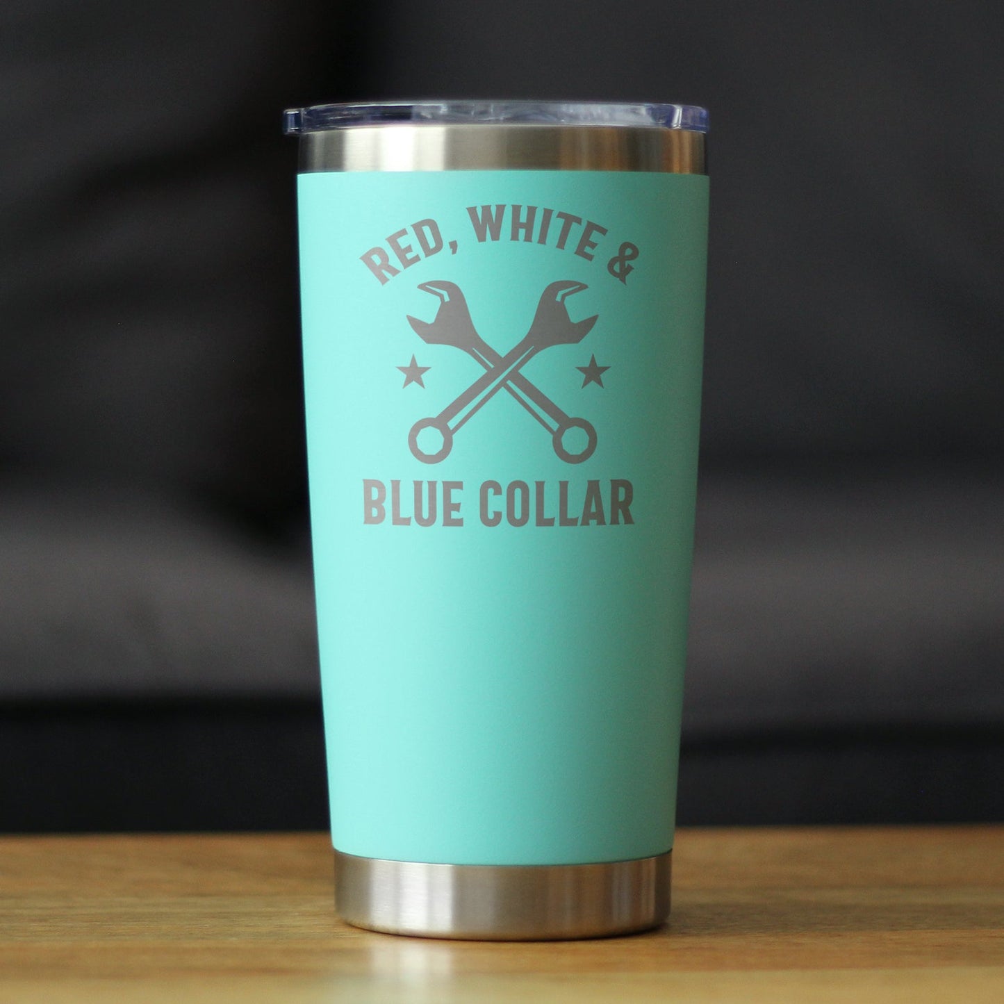 The Blue-Collar Tumbler